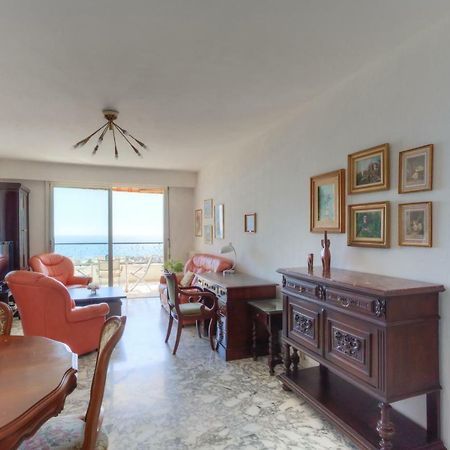 Апартаменты Confortable 3 Pieces Avec Superbe Vue Mer Ницца Экстерьер фото