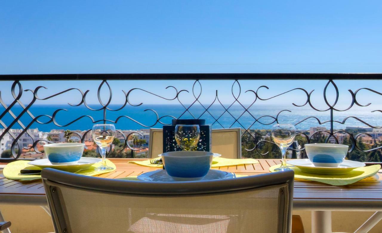 Апартаменты Confortable 3 Pieces Avec Superbe Vue Mer Ницца Экстерьер фото