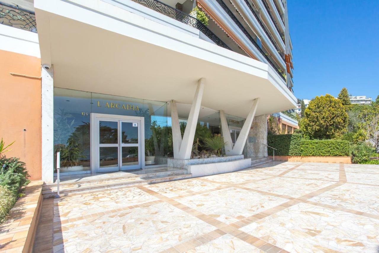 Апартаменты Confortable 3 Pieces Avec Superbe Vue Mer Ницца Экстерьер фото
